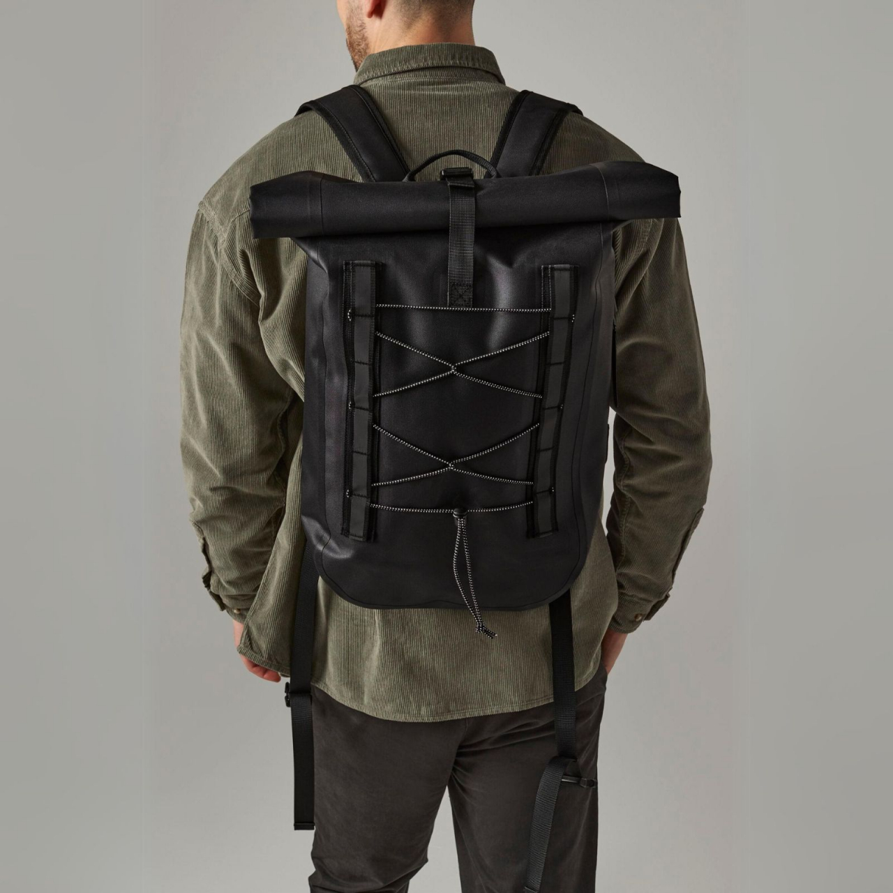 Rucsac Roll-Top Bike Impermeabil [4]
