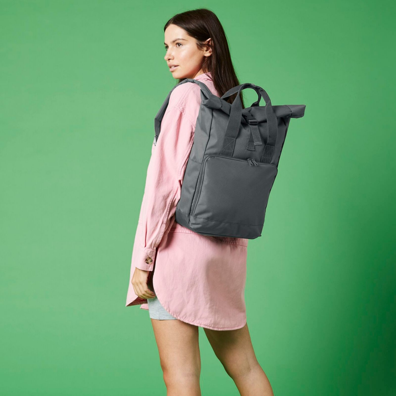 Rucsac Roll-Top, poliester reciclat, 14l [2]