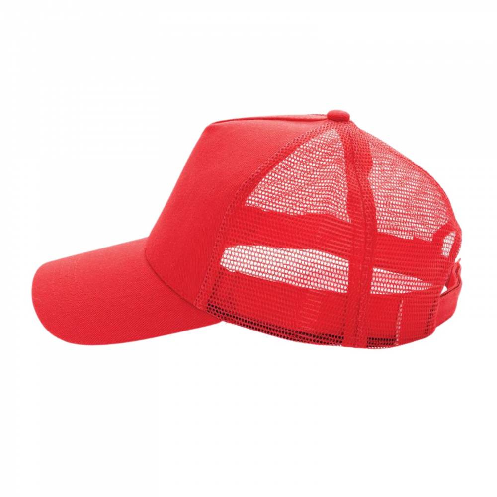Sapca Delhi, bumbac reciclat, 5 panouri, inchidere velcro, unisex [4]