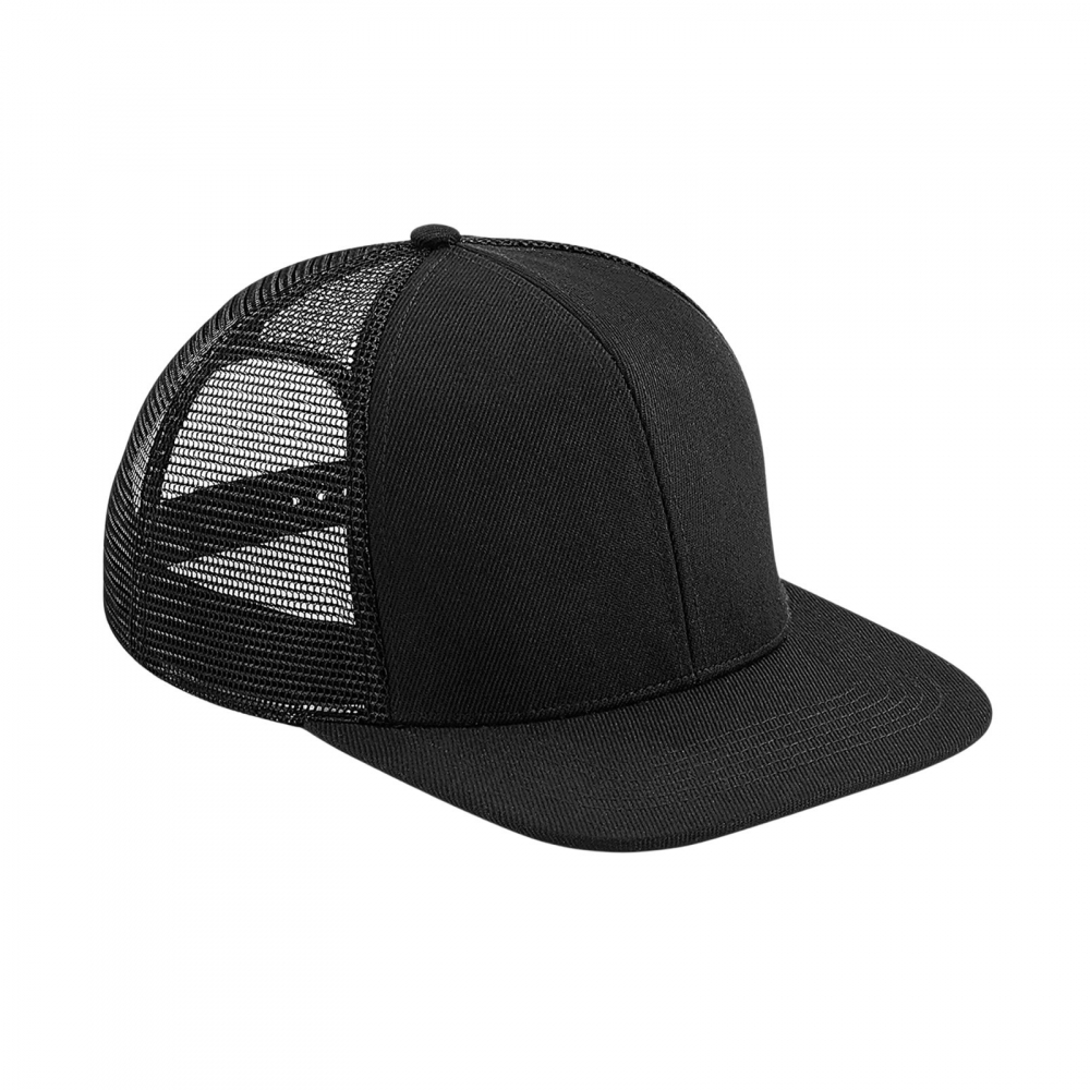 Sapca Flat Peak, unisex, marime universala, negru [1]