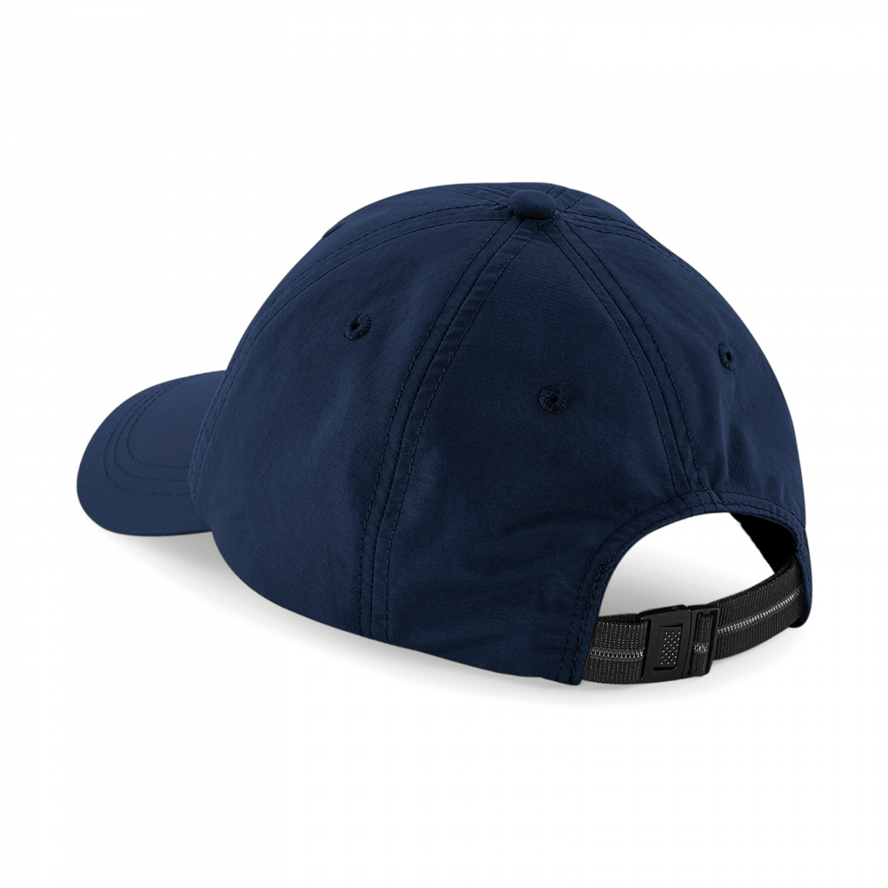Sapca impermeabila Perform, Ronic X, 100% nylon (ripstop), 6 panouri, banda interioara Coolmax®, cozoroc curbat, marime universala, unisex, navy [2]