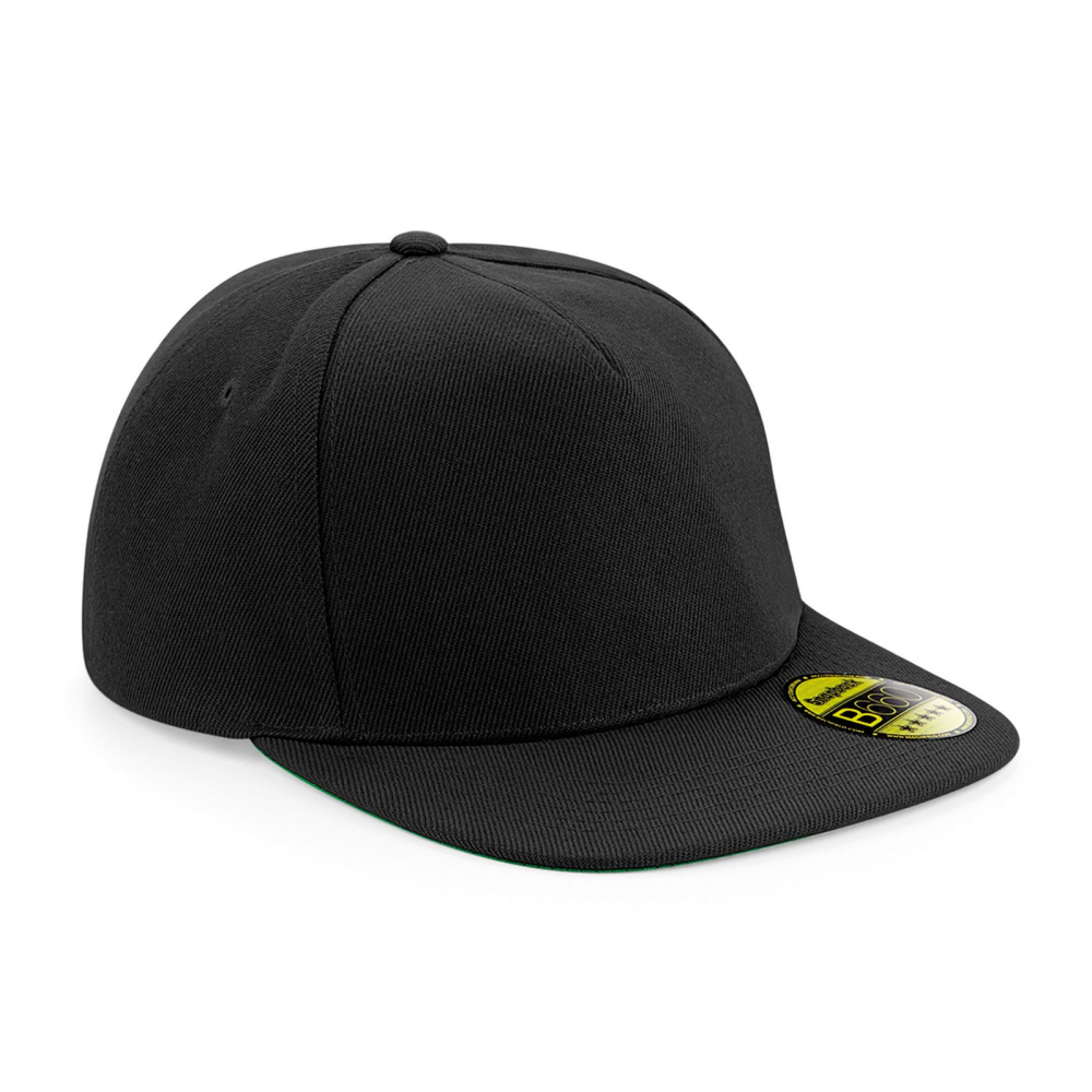 Sapca Snap Flat Peak, universala, unisex, negru [1]