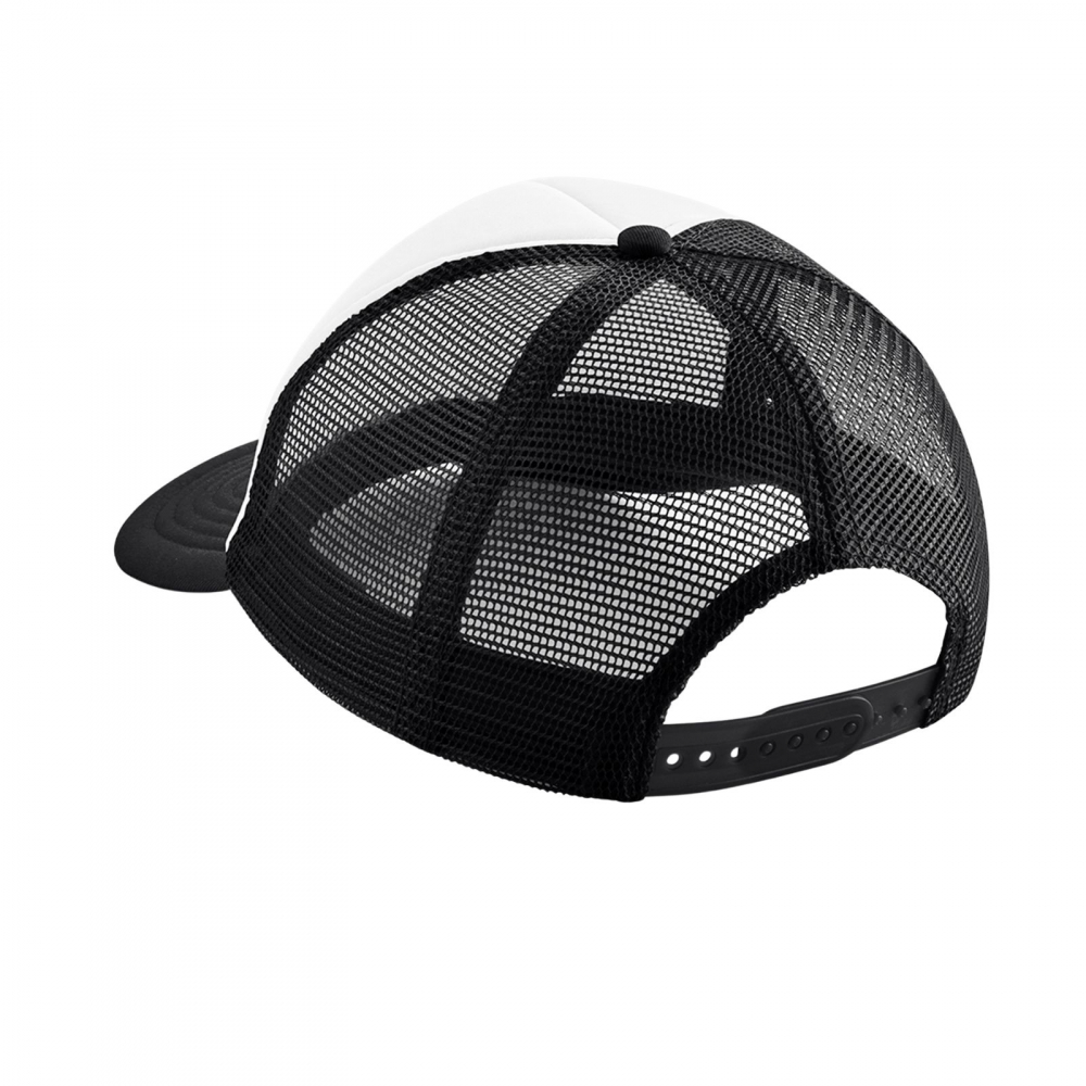Sapca Snap Trucker, Ronic, marime universala, unisex, negru-alb [4]