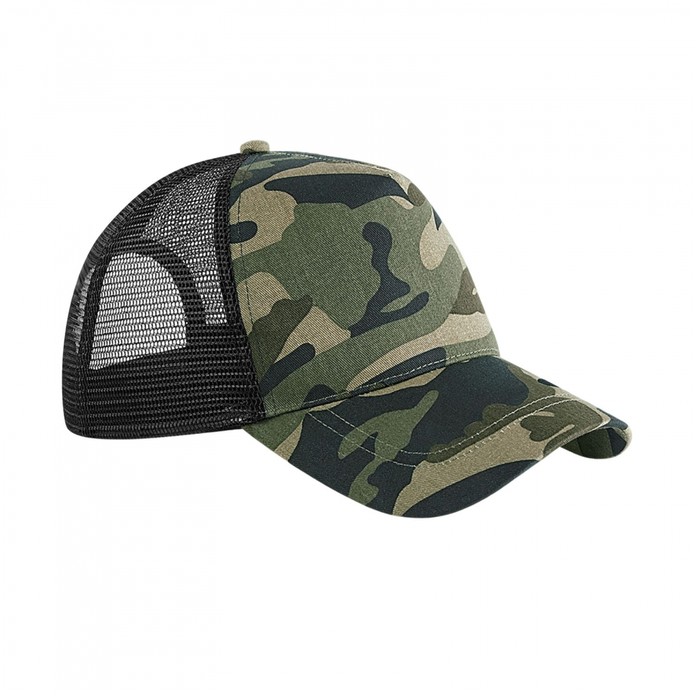 Sapca Snapback, model Trucker, barbati, universala, jungle camo [1]