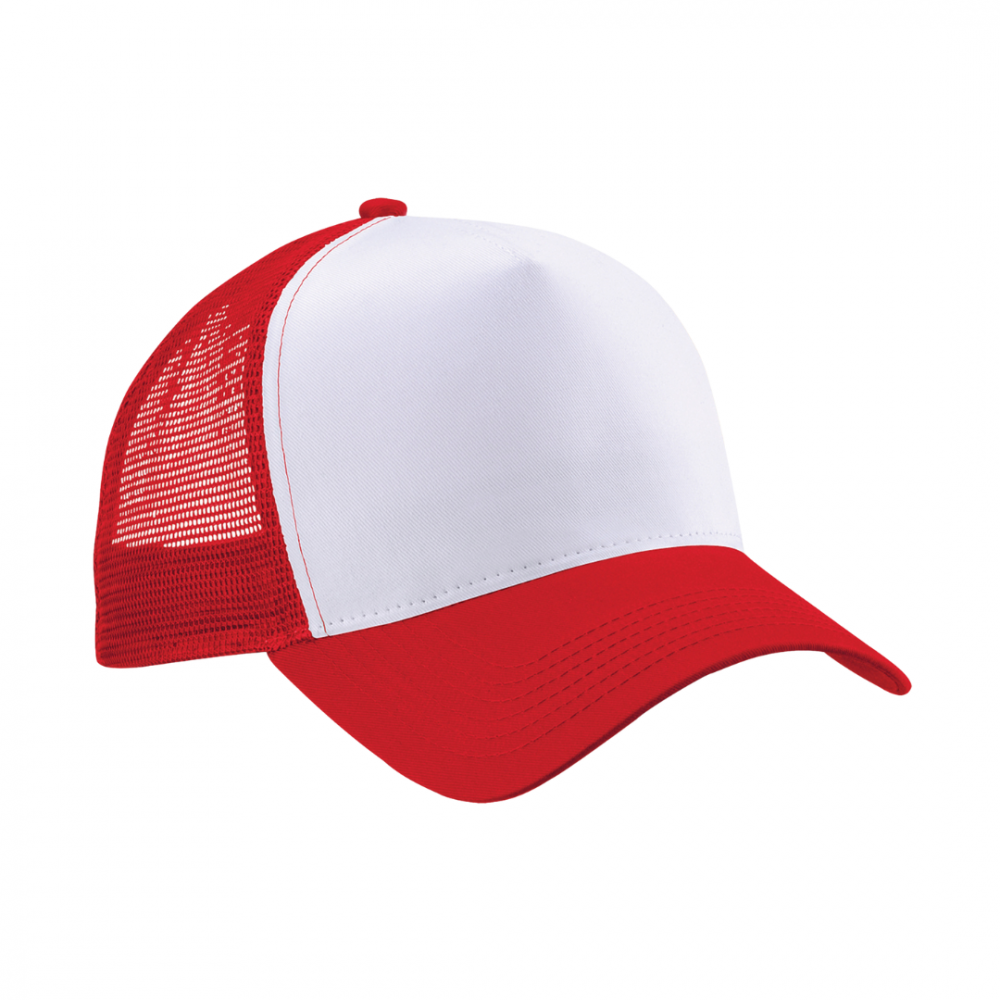 Sapca Snapback, model Trucker, barbati, universala, rosu [1]