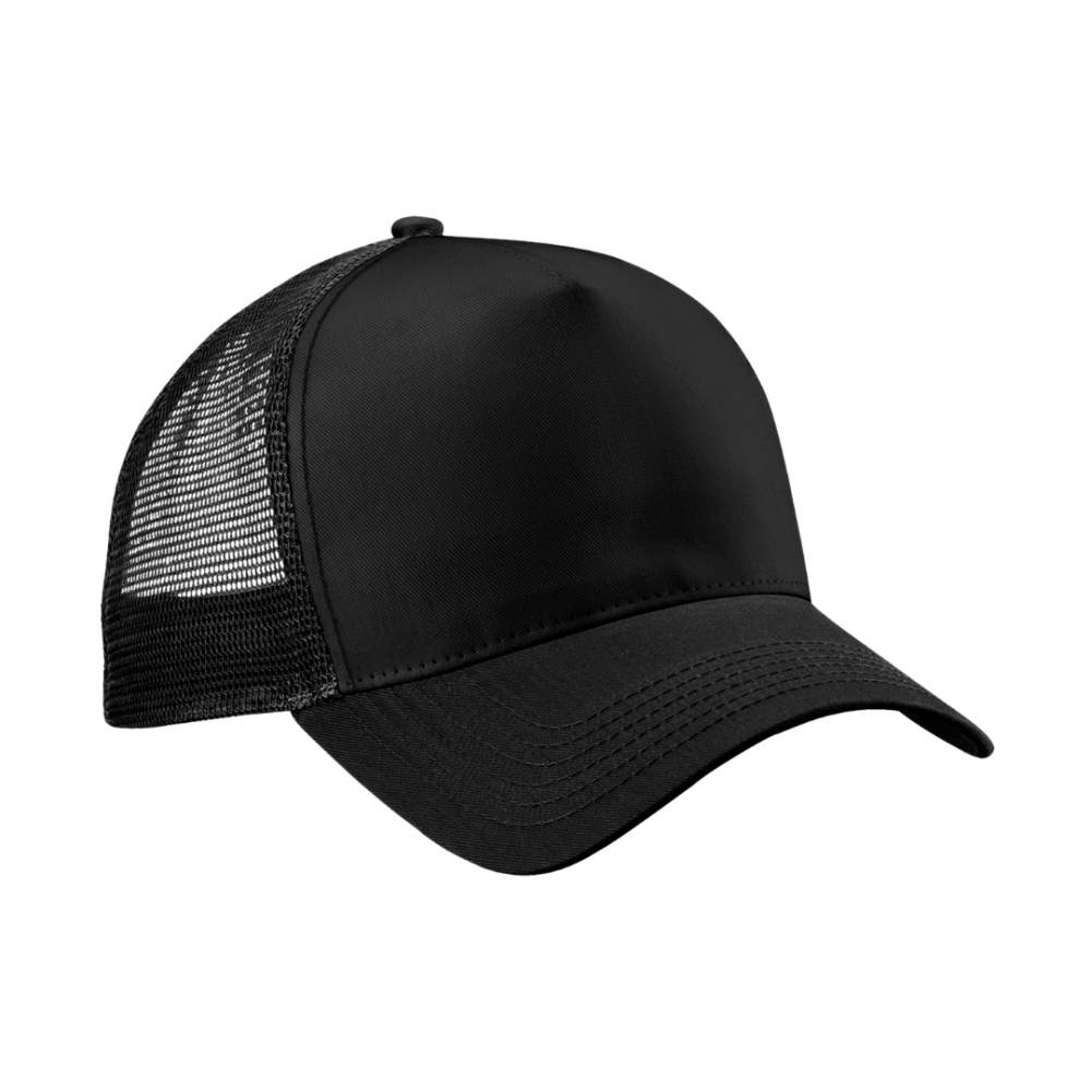 Sapca Snapback, model Trucker, barbati, universala, negru [1]