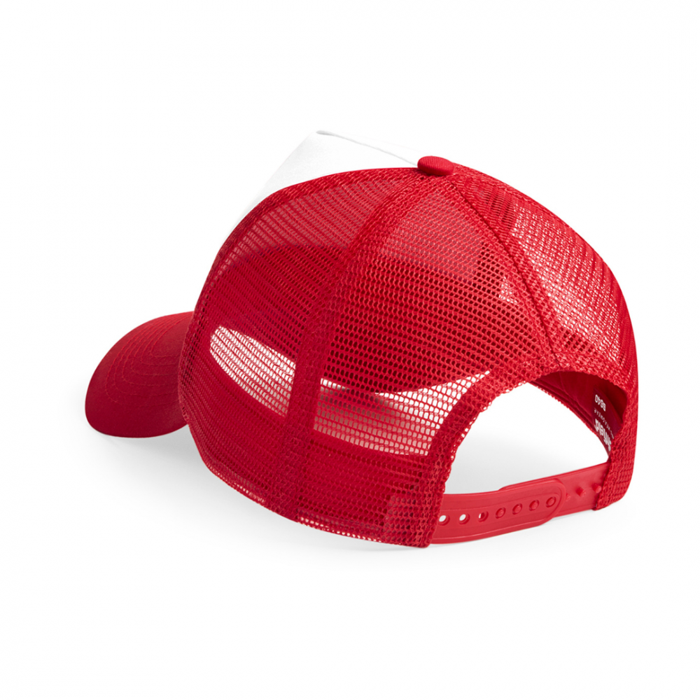 Sapca Snapback, model Trucker, barbati, universala, rosu [2]