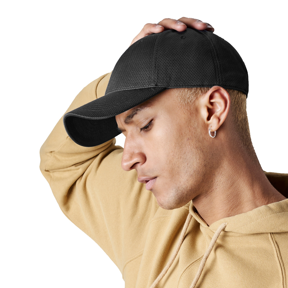 Sapca sport Air, tesatura respirabila, unisex, universala, negru [4]