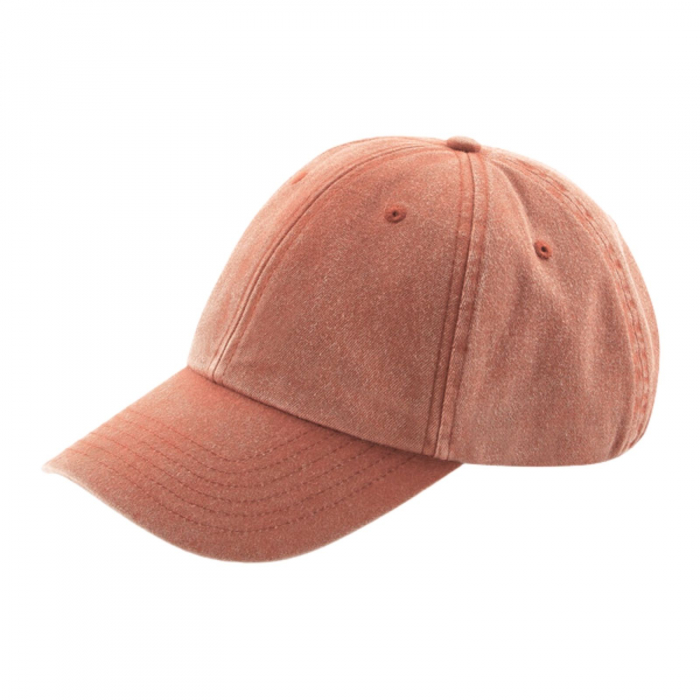 Sapca Vintage Low, 100% bumbac, marime universala, unisex, vintage orange [3]