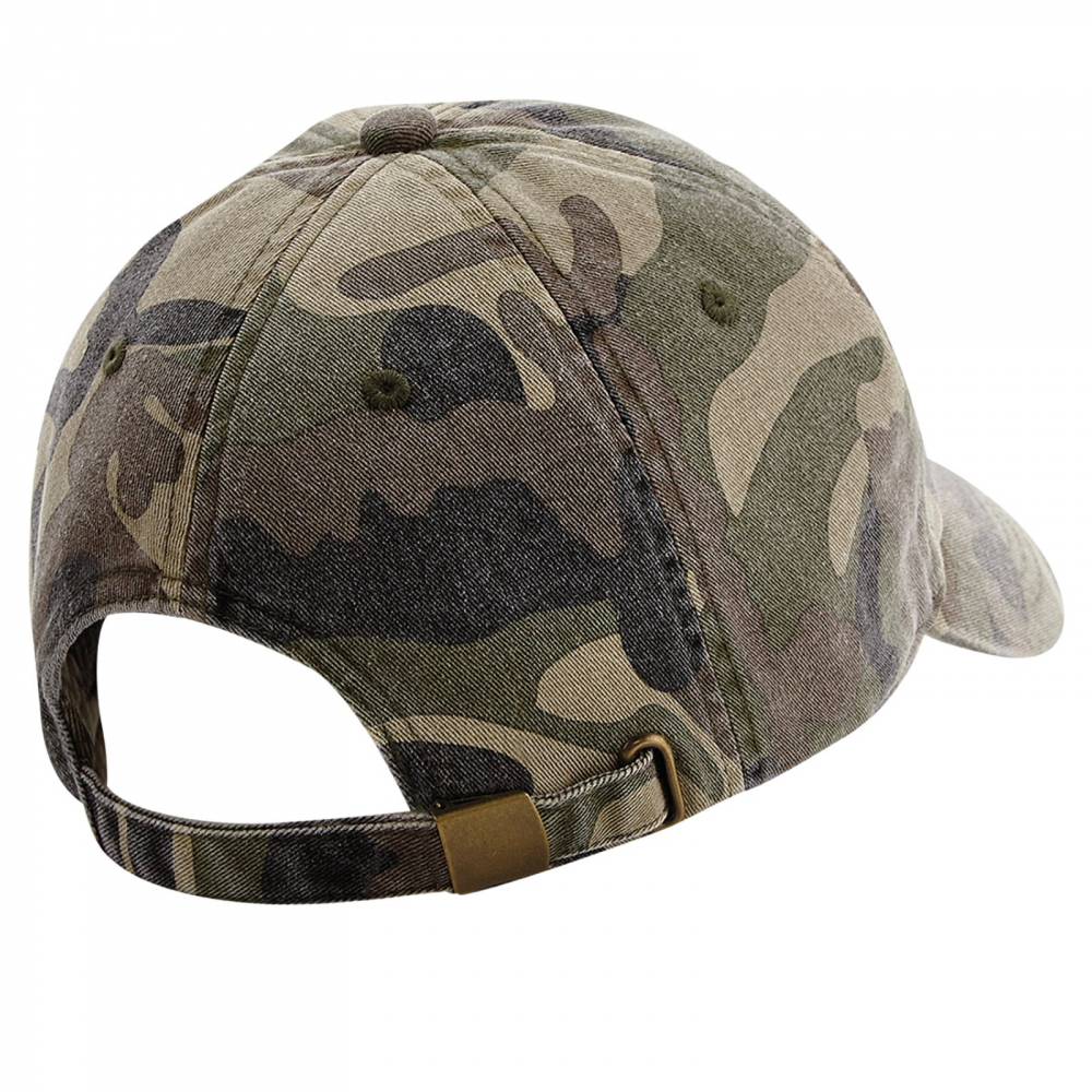 Sapca Vintage Low, 100% bumbac, marime universala, unisex, vintage camuflaj [2]