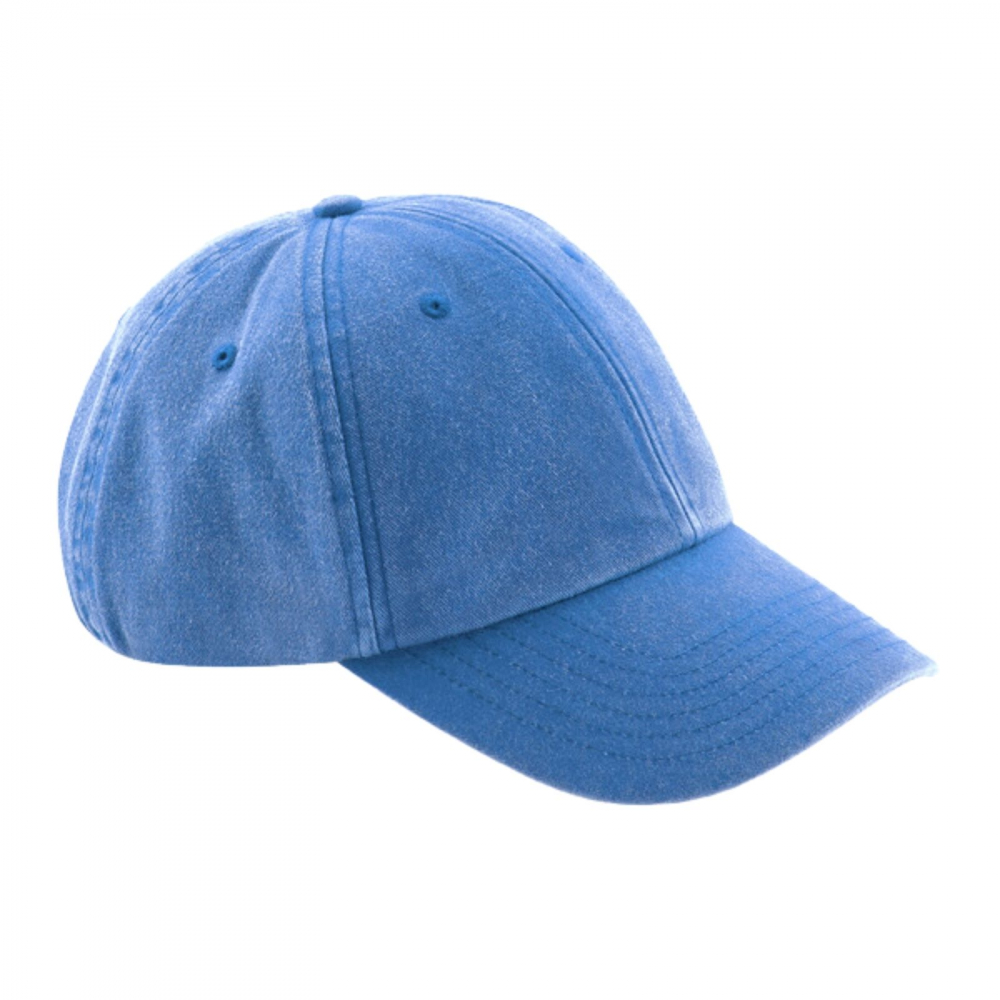 Sapca Vintage Low, 100% bumbac, marime universala, unisex, vintage cornflower [1]