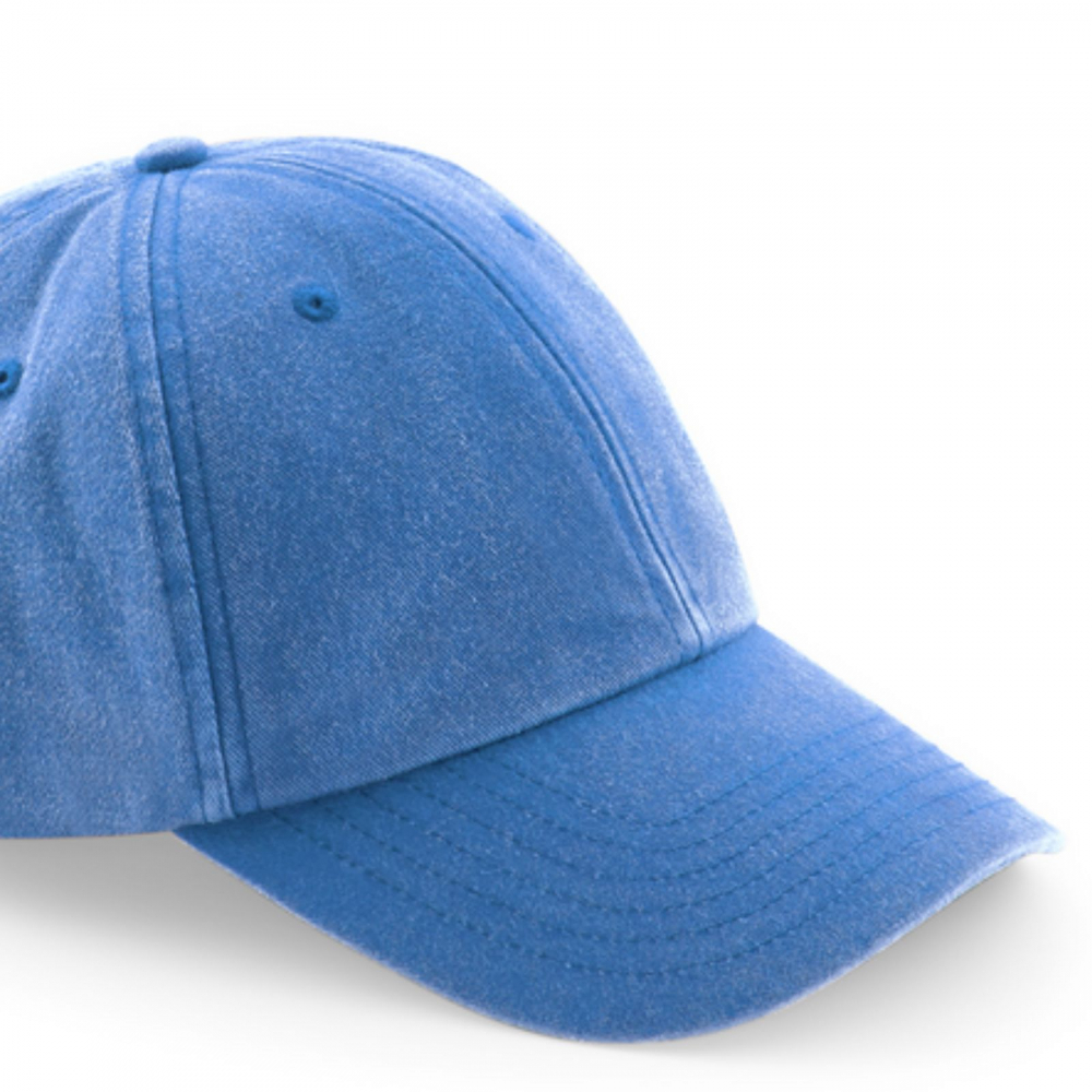 Sapca Vintage Low, 100% bumbac, marime universala, unisex, vintage cornflower [2]