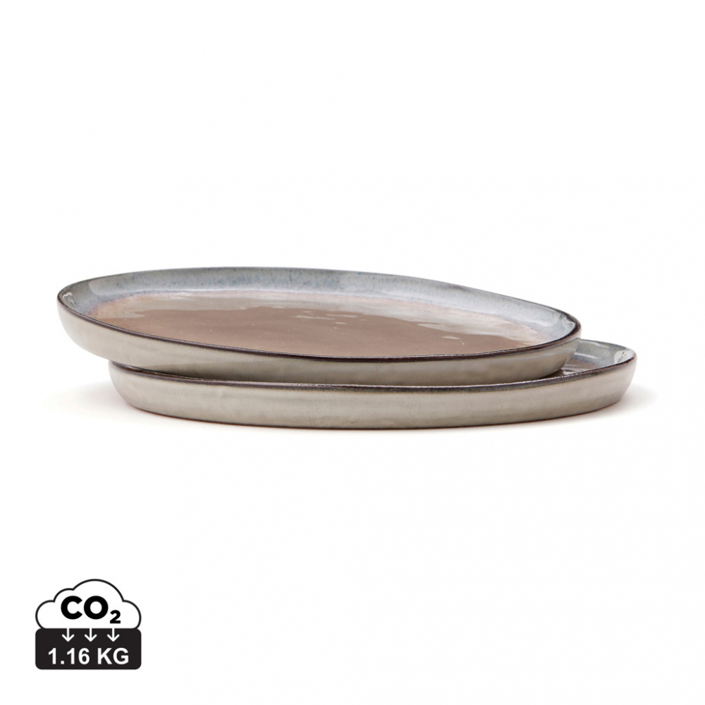 Set 2 farfurii din ceramică VINGA Nomimono, 20 cm [1]