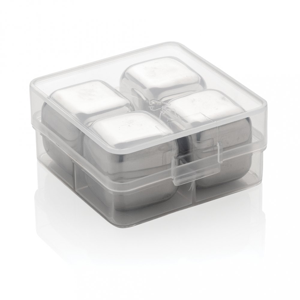 Set 4 cuburi de gheață din oțel inoxidabil [4]