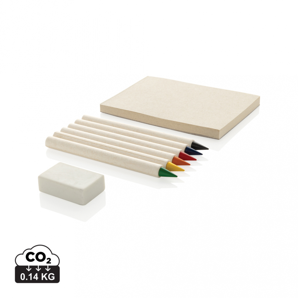 Set Creioane Colouring Infinity cu Carnet [1]