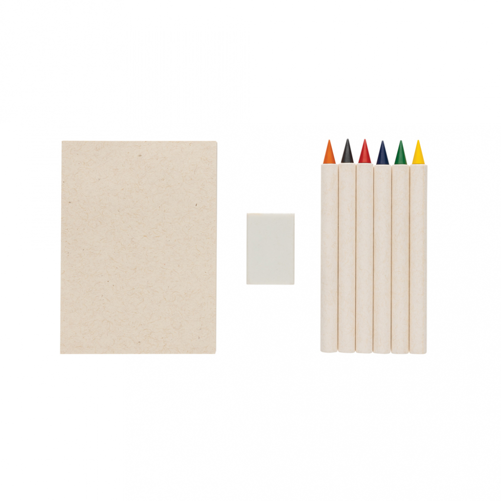 Set Creioane Colouring Infinity cu Carnet [3]