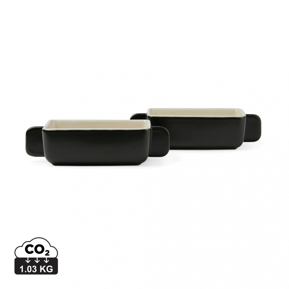 Set de 2 vase mici din ceramică pentru cuptor [1]