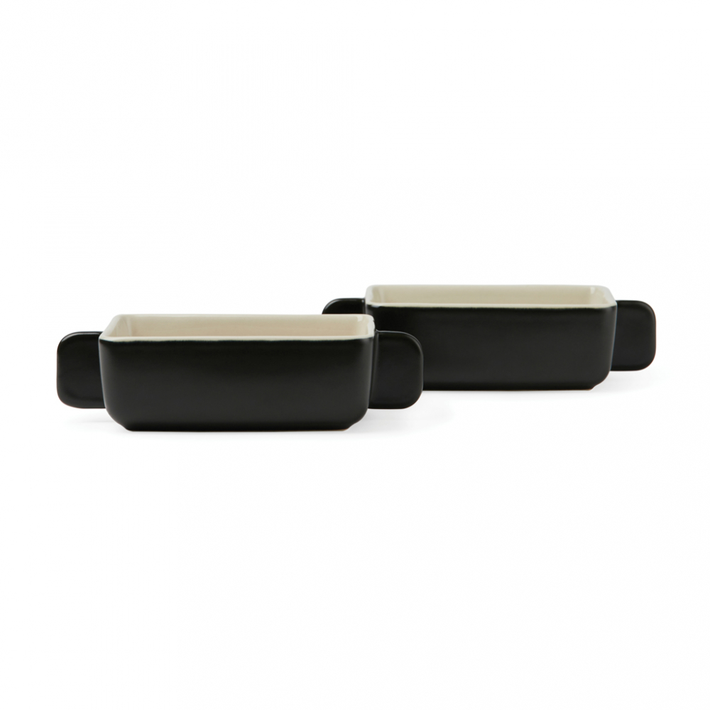 Set de 2 vase mici din ceramică pentru cuptor [2]