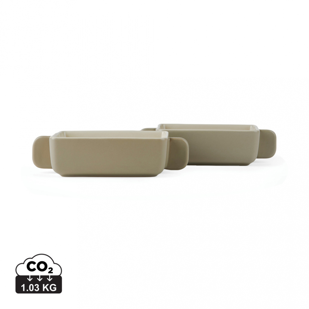 Set de 2 vase mici din ceramică pentru cuptor [1]