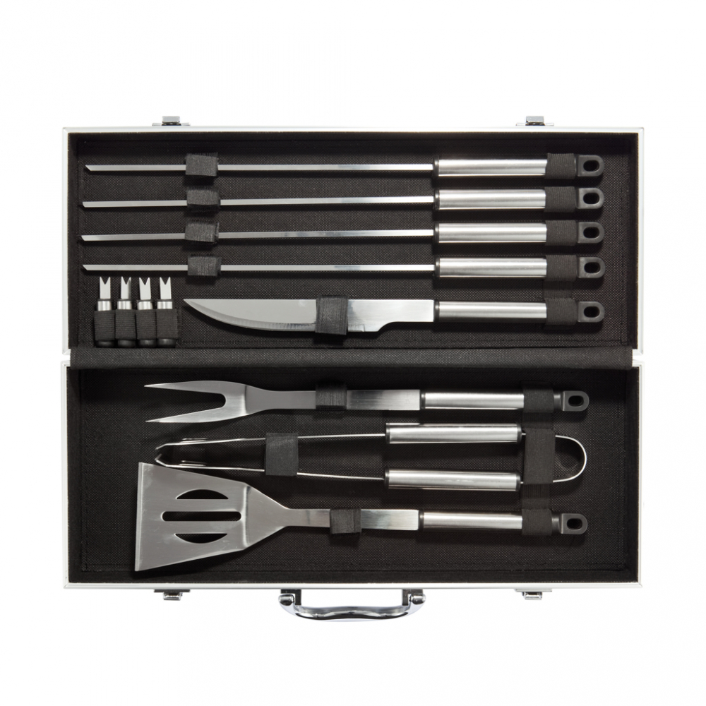 Set de grătar din inox – 12 piese [4]