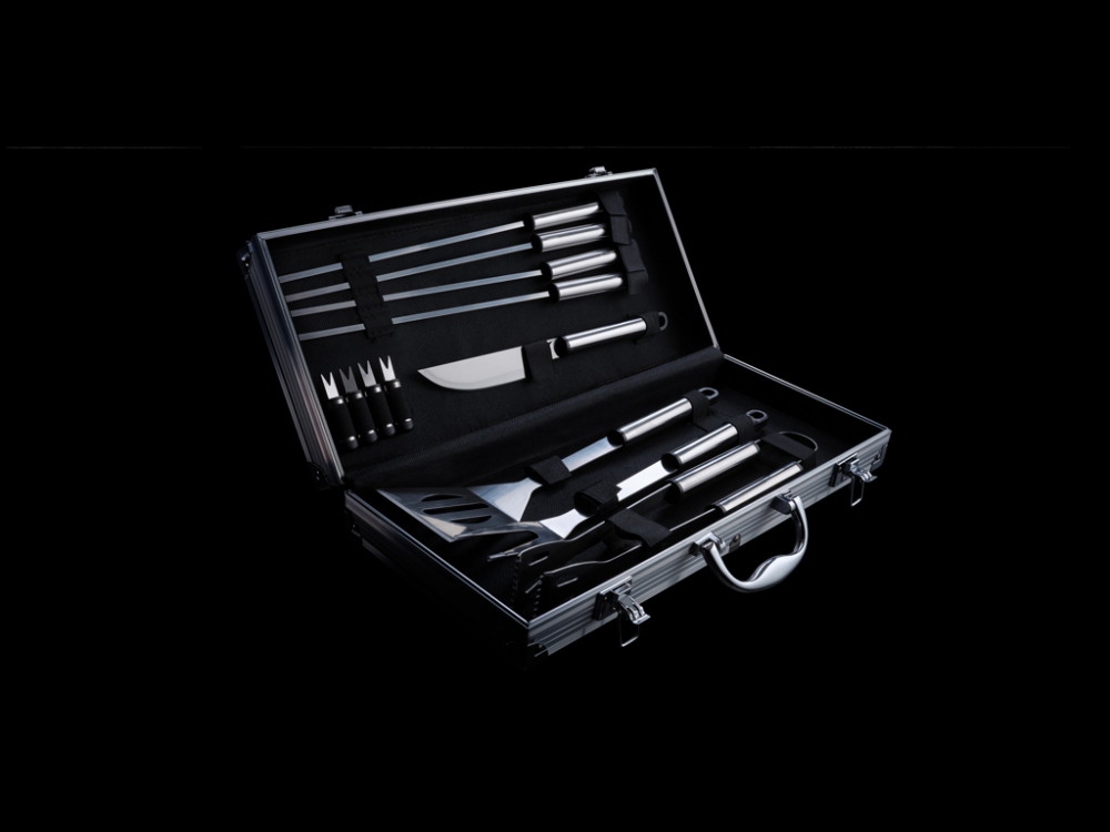 Set de grătar din inox – 12 piese [8]