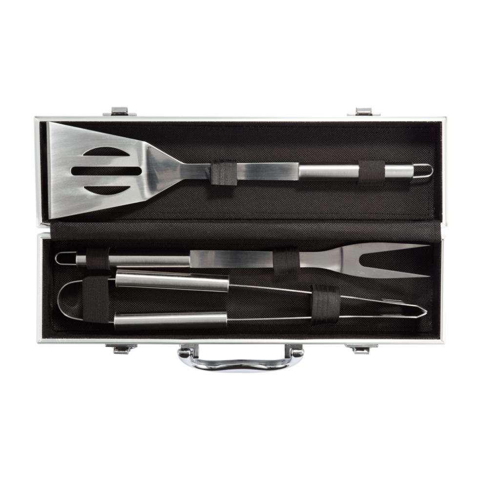 Set de grătar din inox – 3 piese esențiale [4]