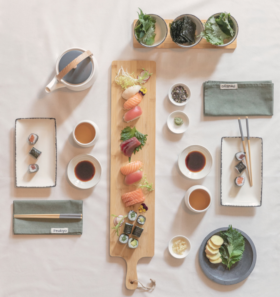 Set elegant pentru sushi Ukiyo [7]