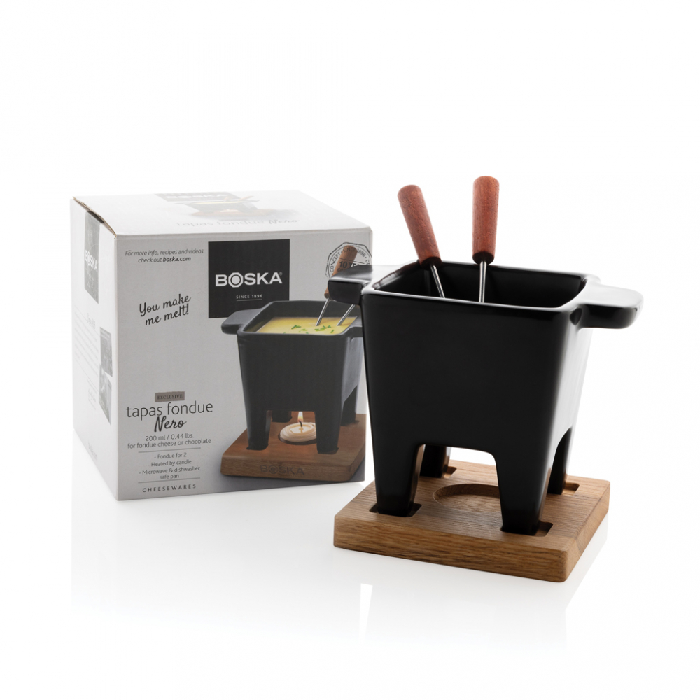 Set fondue Tapas Nero - 300 ml [8]