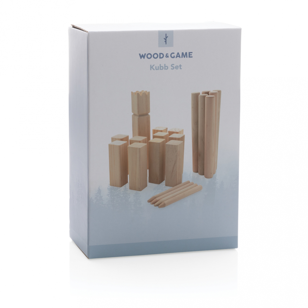 Set joc Kubb – distracție clasică în aer liber [8]