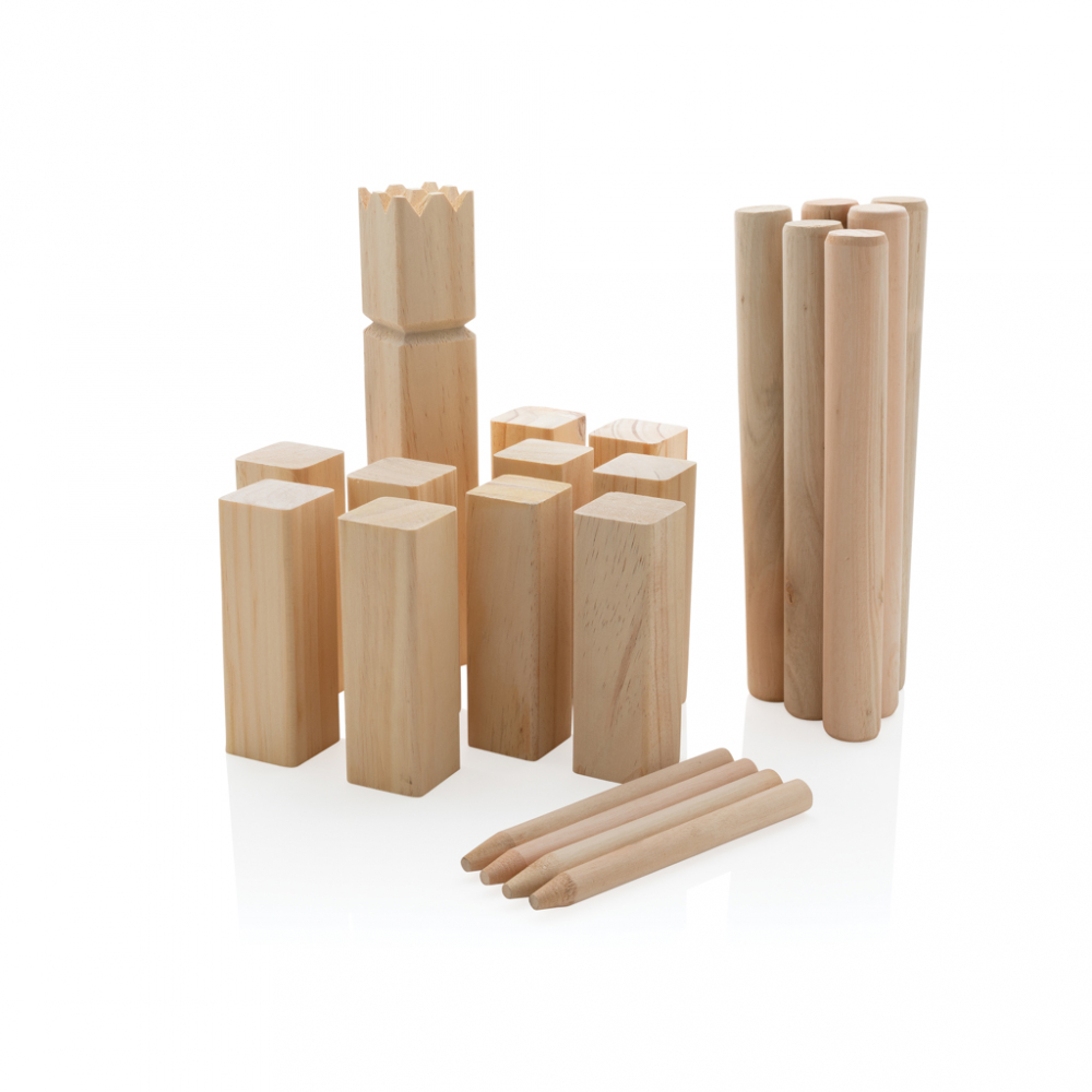 Set joc Kubb – distracție clasică în aer liber [2]