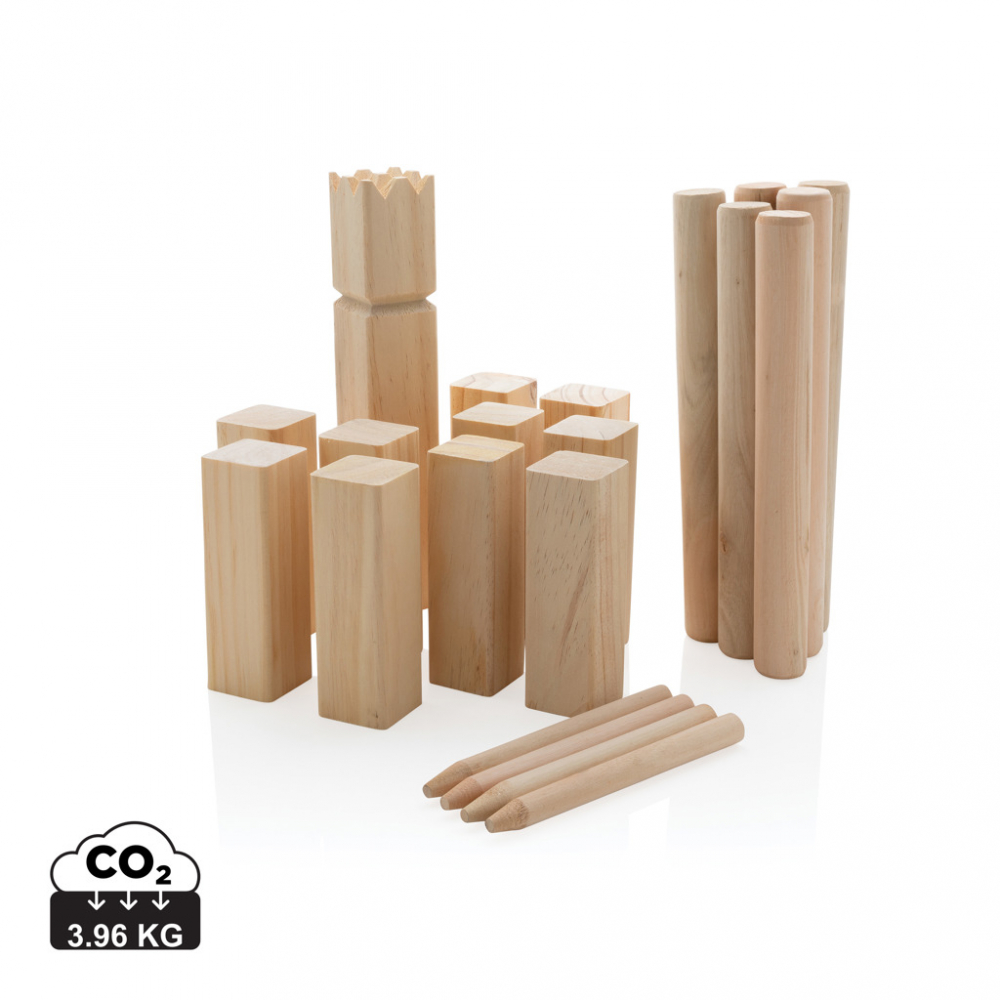 Set joc Kubb – distracție clasică în aer liber [1]