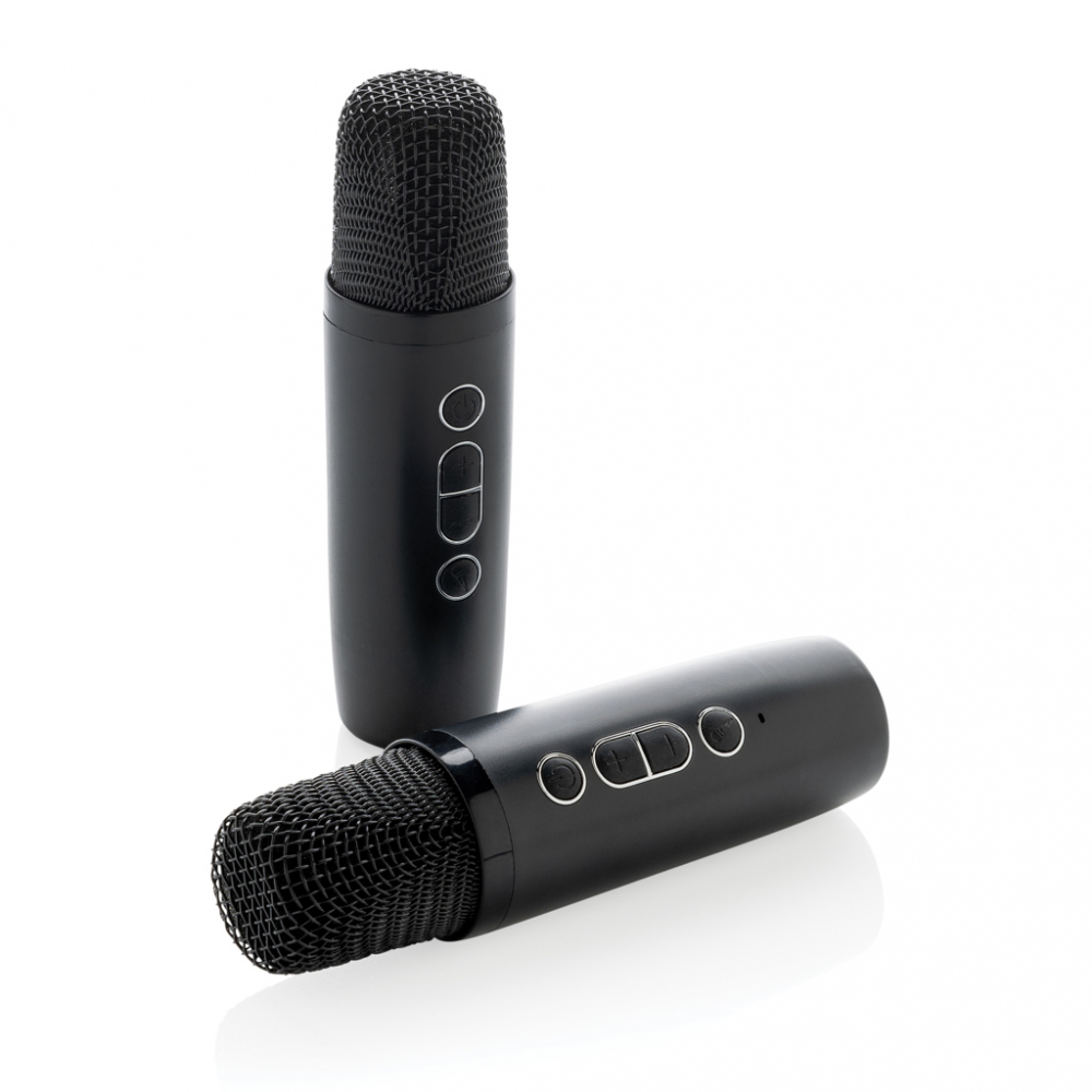 Set karaoke stereo cu 2 microfoane [5]
