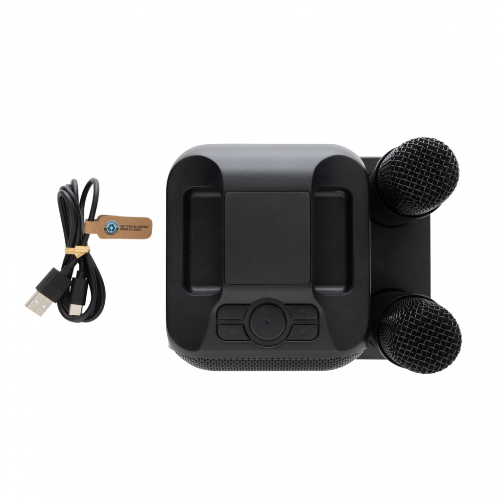Set karaoke stereo cu 2 microfoane [6]