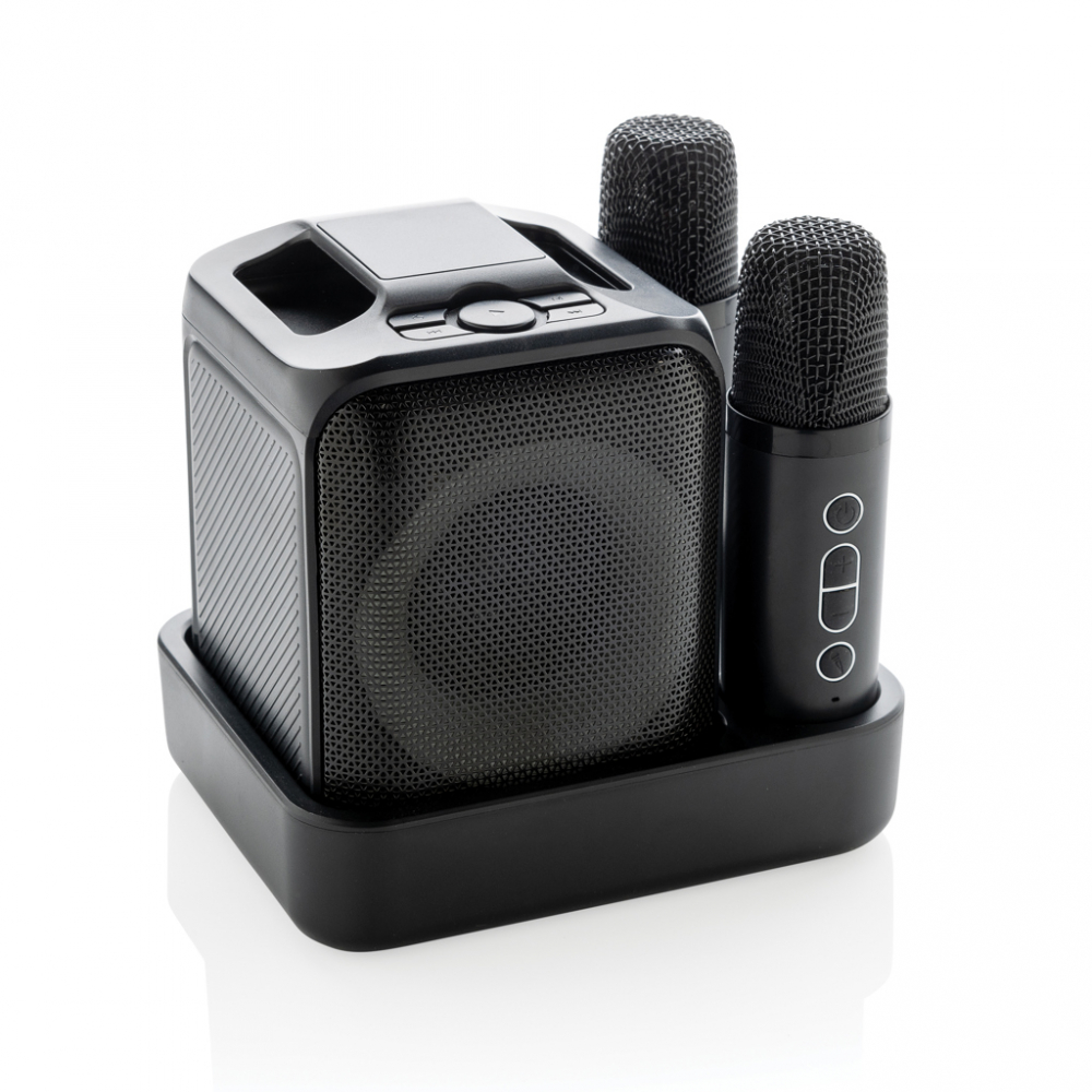 Set karaoke stereo cu 2 microfoane [2]
