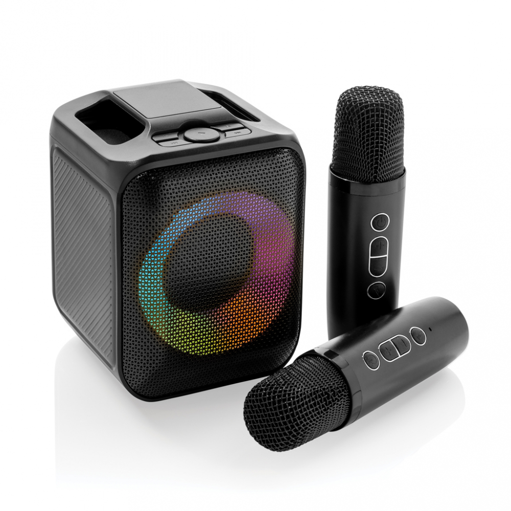 Set karaoke stereo cu 2 microfoane [3]