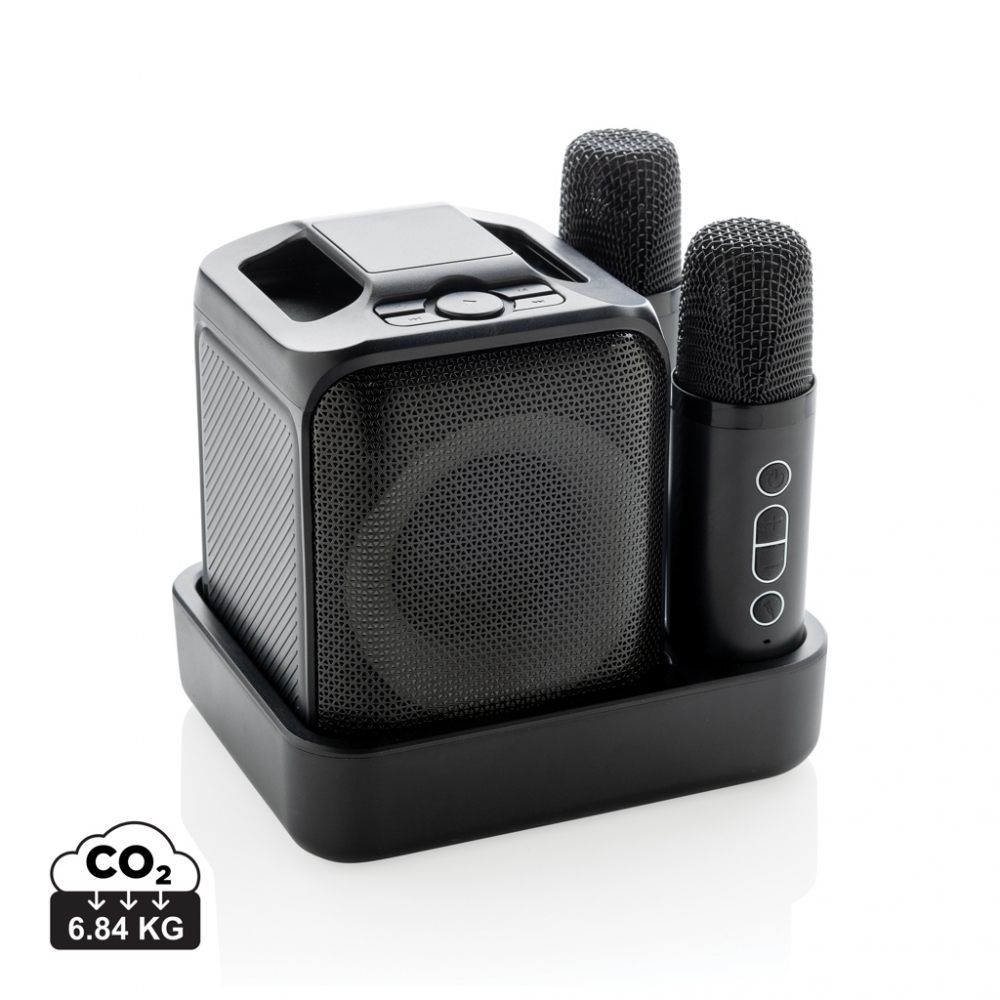 Set karaoke stereo cu 2 microfoane [1]