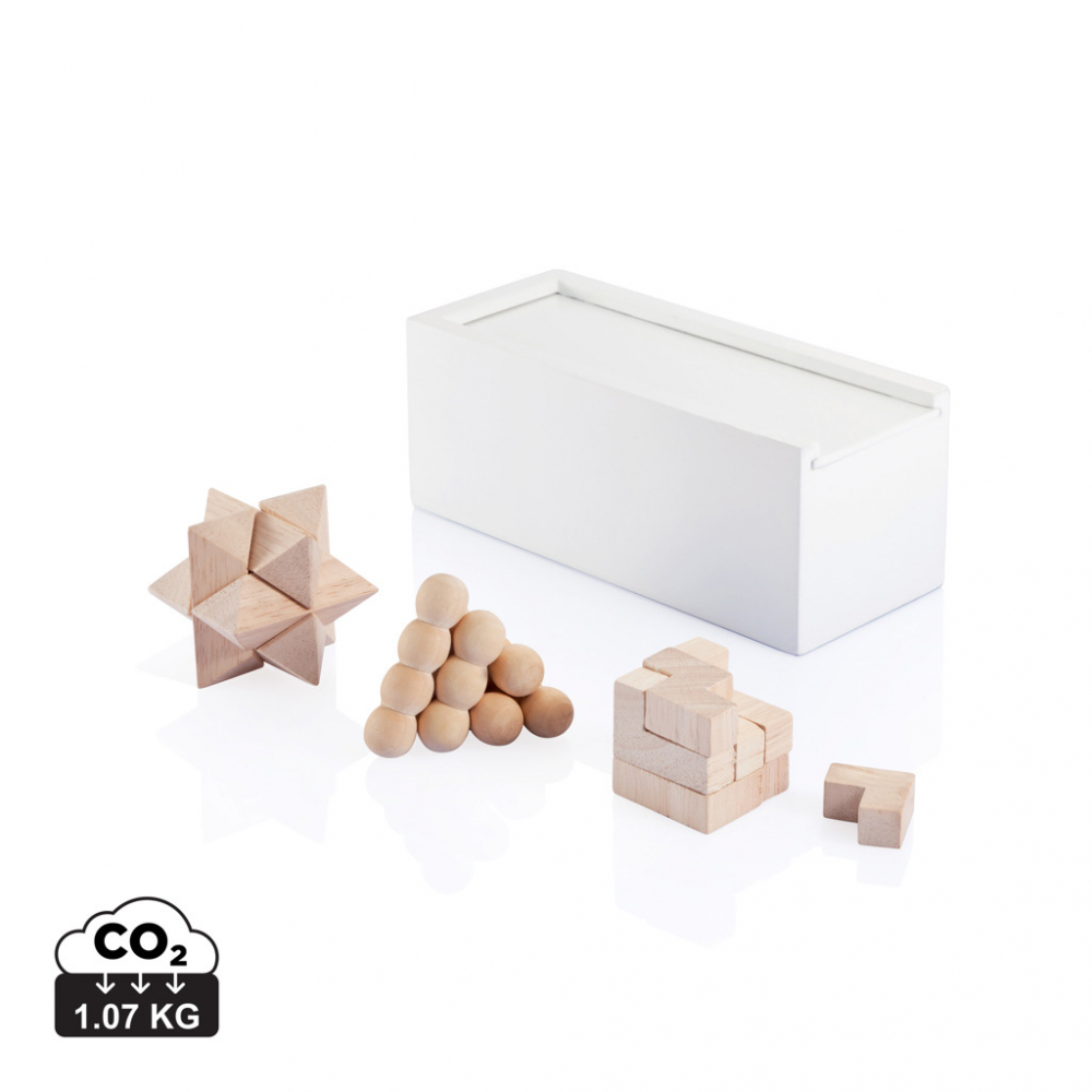 Set puzzle-uri logice din lemn [1]