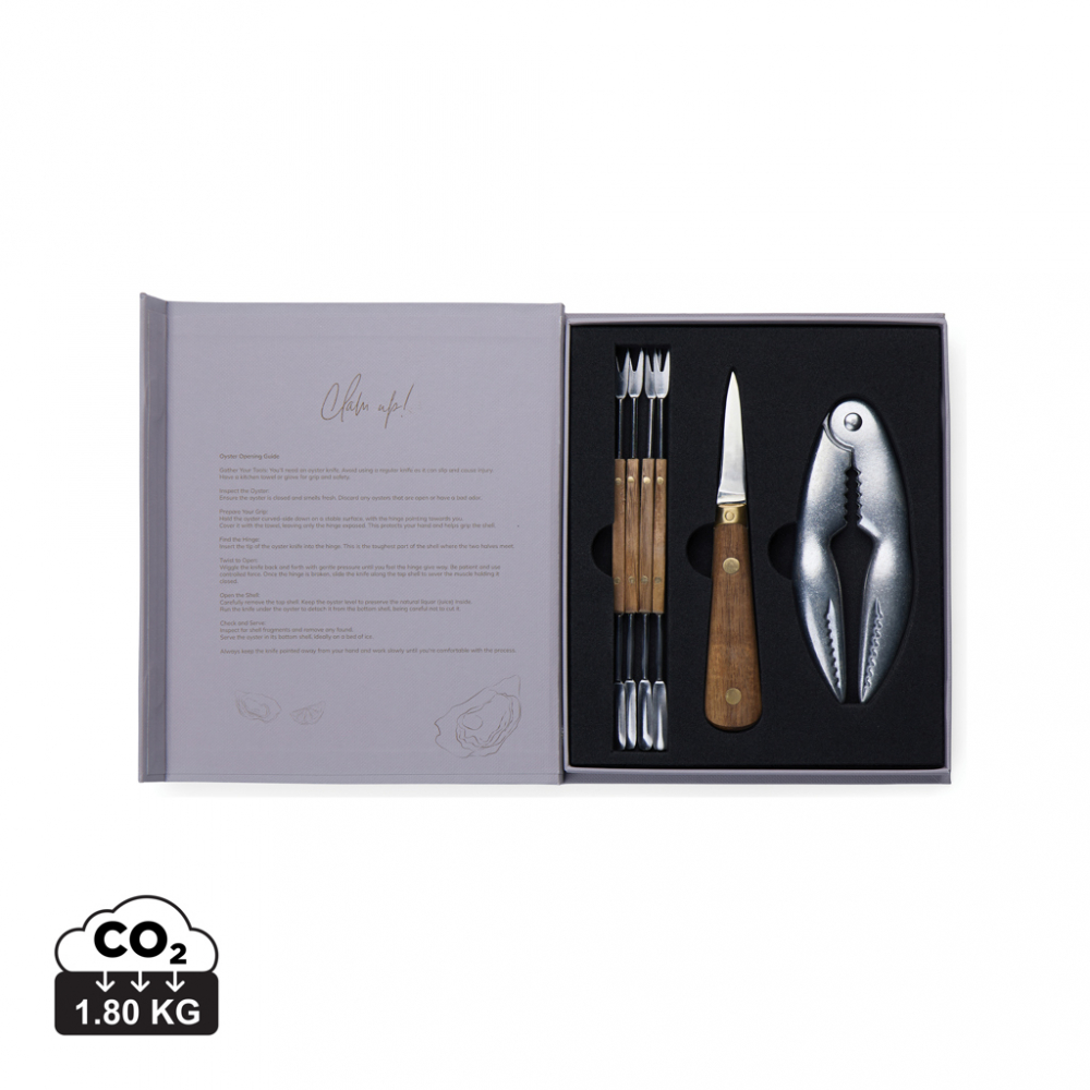 Set Story of Seafood – cuțit pentru stridii și accesorii fructe de mare [1]