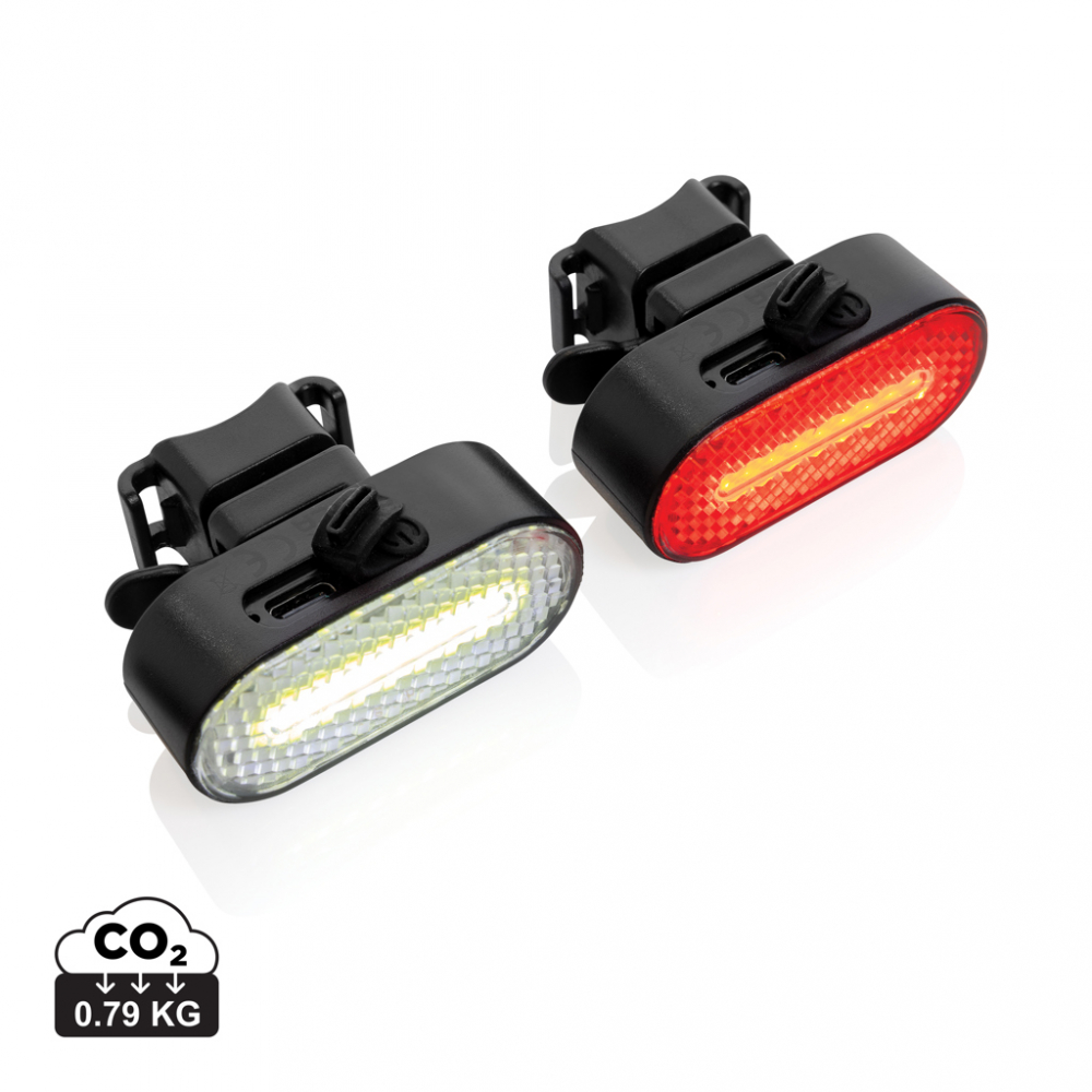 Set USB reîncărcabil de lumini pentru bicicletă [1]