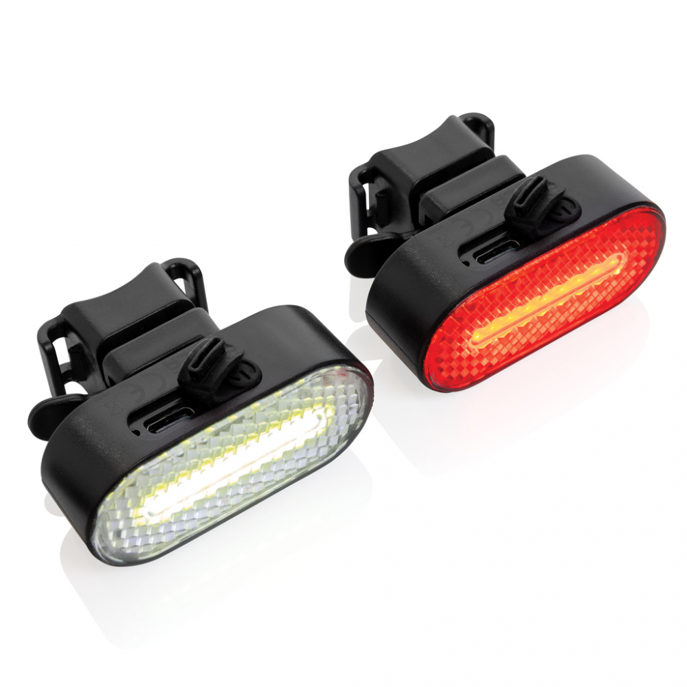 Set USB reîncărcabil de lumini pentru bicicletă [2]