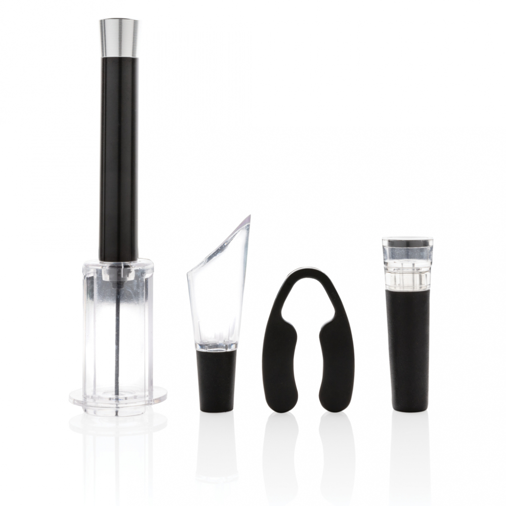 Set vin 4 piese – deschidere, servire și păstrare elegantă [3]