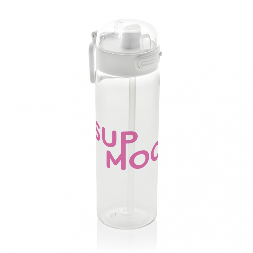 Sticlă sport practică cu deschidere rapidă și pai integrat, 800ML [7]
