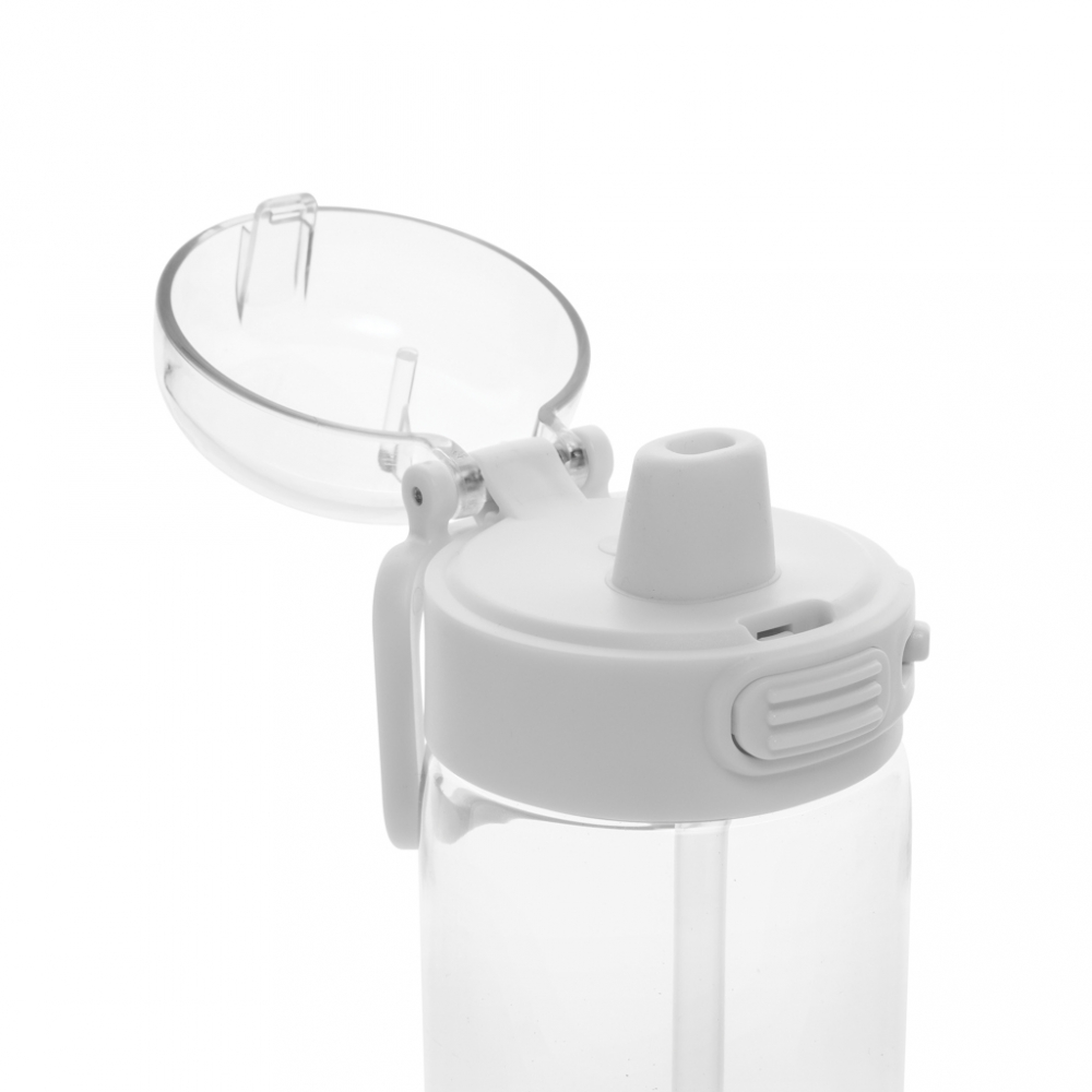 Sticlă sport practică cu deschidere rapidă și pai integrat, 800ML [5]