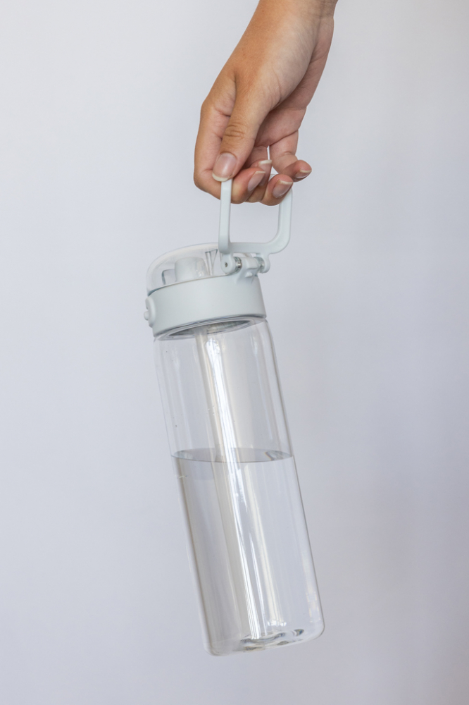 Sticlă sport practică cu deschidere rapidă și pai integrat, 800ML [10]