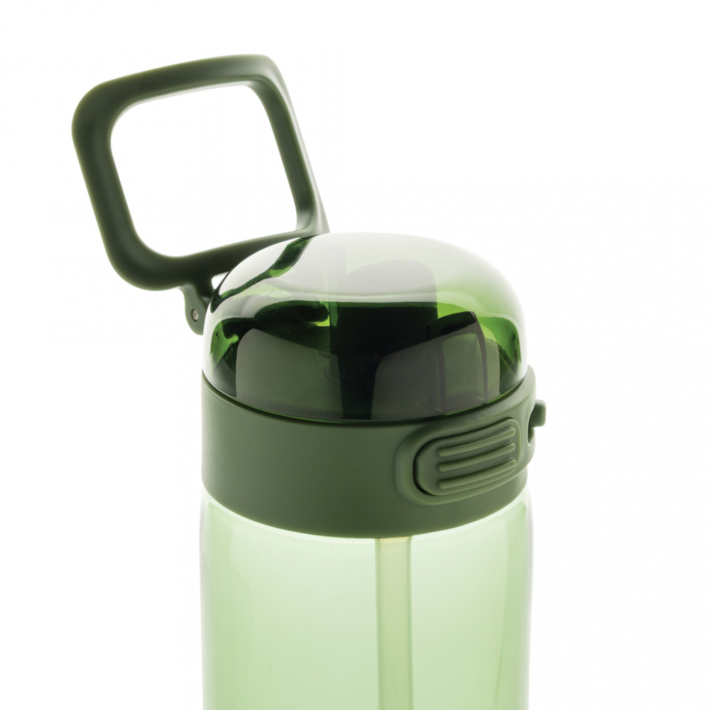 Sticlă sport practică cu deschidere rapidă și pai integrat, 800ML [4]