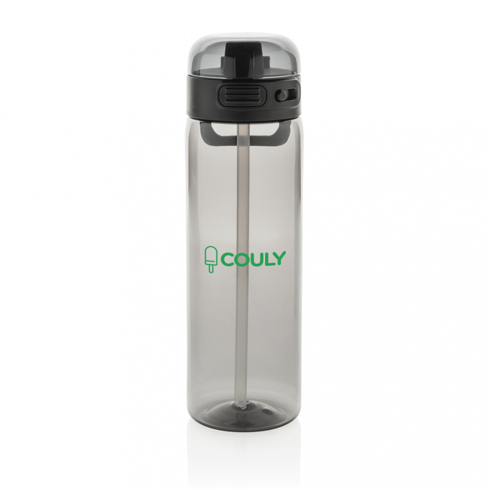 Sticlă sport practică cu deschidere rapidă și pai integrat, 800ML [7]