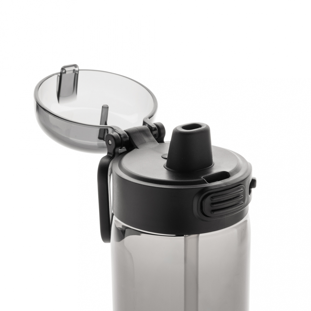 Sticlă sport practică cu deschidere rapidă și pai integrat, 800ML [5]