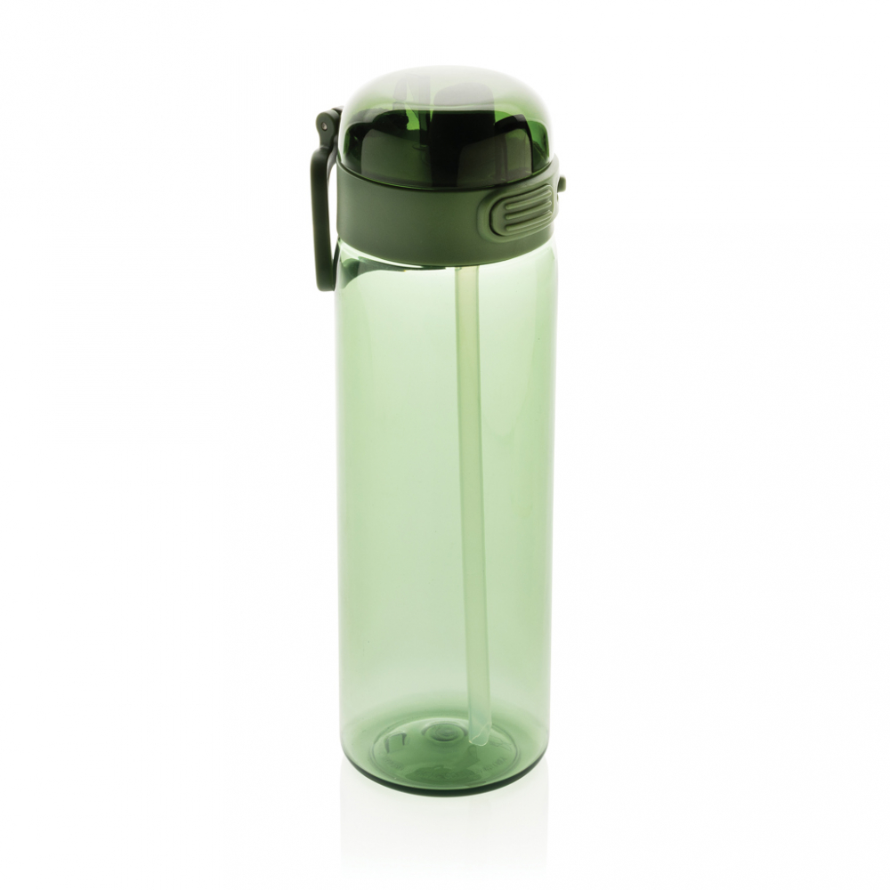 Sticlă sport practică cu deschidere rapidă și pai integrat, 800ML [2]