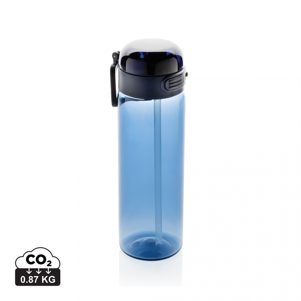 Sticlă sport practică cu deschidere rapidă și pai integrat, 800ML [1]