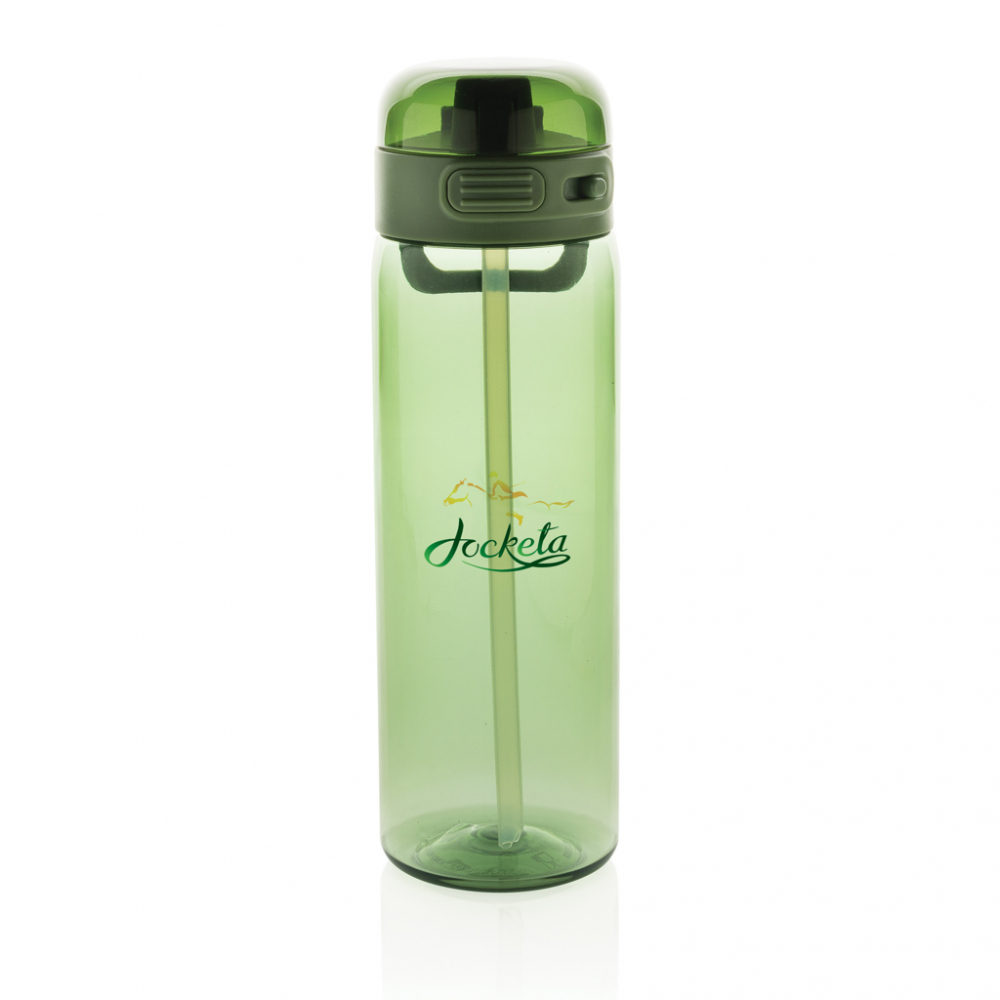 Sticlă sport practică cu deschidere rapidă și pai integrat, 800ML [7]